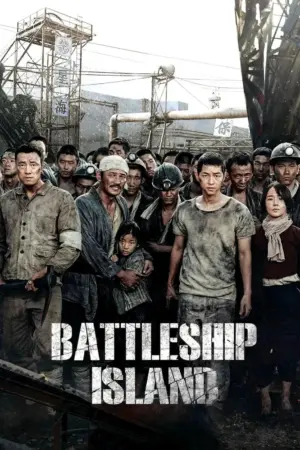 โปสเตอร์หนัง Battleship Island กำกับโดย รยู ซึงวาน