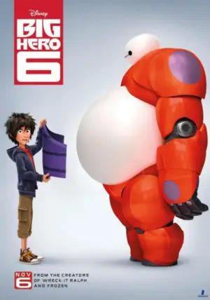 โปสเตอร์หนัง Big Hero 6 กำกับโดย Tim Johnson