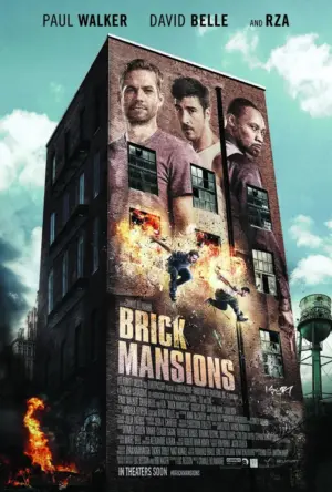 โปสเตอร์หนัง Brick Mansions กำกับโดย กามีย์ เดลามาร์เร