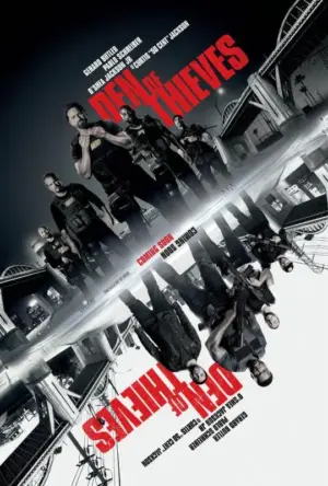 โปสเตอร์หนัง Den of Thieves โคตรนรกปล้นเหนือเมฆ กำกับโดย คริสเตียน กูดแกสต์