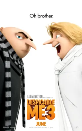 โปสเตอร์หนัง Despicable Me 3 กำกับโดย Kyle Balda, Pierre Coffin