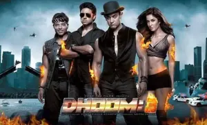 โปสเตอร์หนัง Dhoom 3 กำกับโดย วิชัย กฤษณะ อาชาเรีย