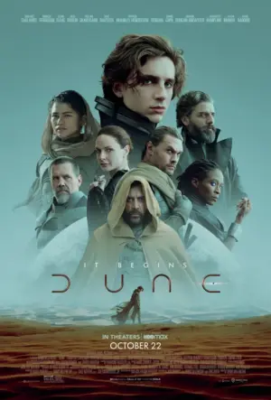 โปสเตอร์หนัง Dune กำกับโดย เดอนี วีลเนิฟว์ (Denis Villeneuve)