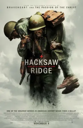 โปสเตอร์หนัง Hacksaw Ridge กำกับโดย เมล กิบสัน