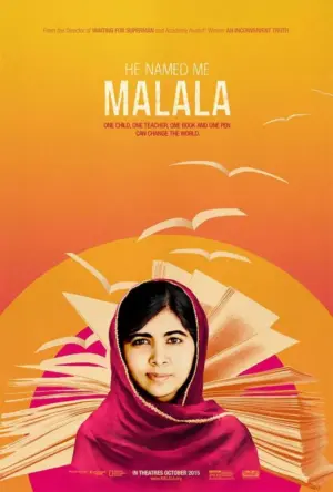 โปสเตอร์หนัง He Named Me Malala กำกับโดย เดวิส กุกเกนไฮม์ 