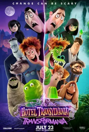 โปสเตอร์หนัง Hotel Transylvania: Transformania กำกับโดย Derek Drymon, Jennifer Kluska