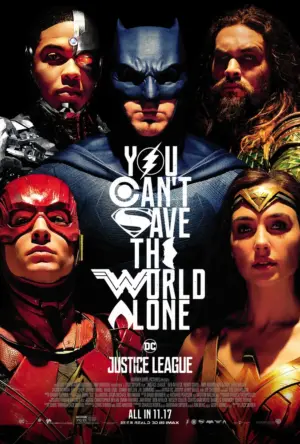 โปสเตอร์หนัง Justice League จัสติซ ลีก กำกับโดย แซ็ก สไนเดอร์ 