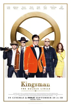 โปสเตอร์หนัง Kingsman 2: The Golden Circle กำกับโดย แมทธิว วอห์น 