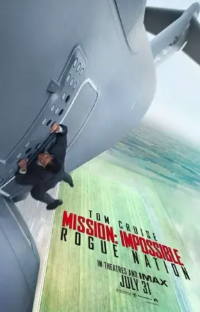 โปสเตอร์หนัง Mission: Impossible – Rogue Nation กำกับโดย คริสโตเฟอร์ แมคควอร์รี 