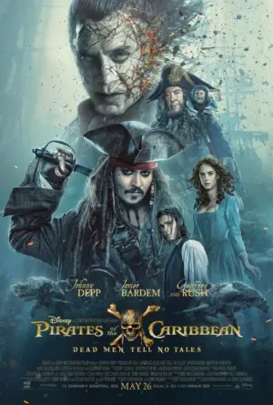 โปสเตอร์หนัง Pirates of the Caribbean 5 : Dead Men Tell No Tales กำกับโดย โยอาคิม รอนนิง 