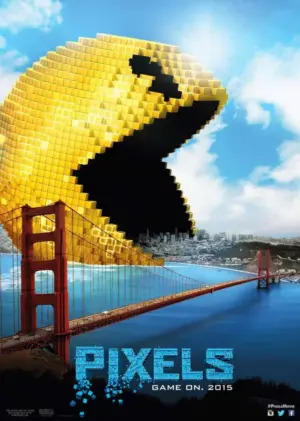 โปสเตอร์หนัง Pixels กำกับโดย คริส โคลัมบัส 