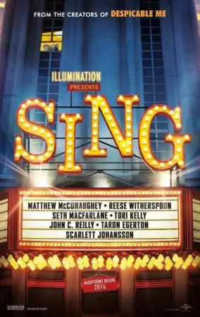 โปสเตอร์หนัง Sing กำกับโดย Garth Jennings