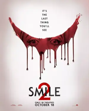 โปสเตอร์หนัง Smile 2 ยิ้มสยอง 2 กำกับโดย พาร์เกอร์ ฟินน์