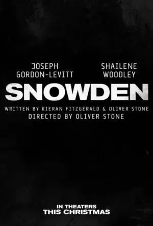 โปสเตอร์หนัง Snowden กำกับโดย โอลิเวอร์ สโตน