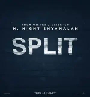 โปสเตอร์หนัง Split กำกับโดย เอ็ม. ไนท์ ชยามาลาน