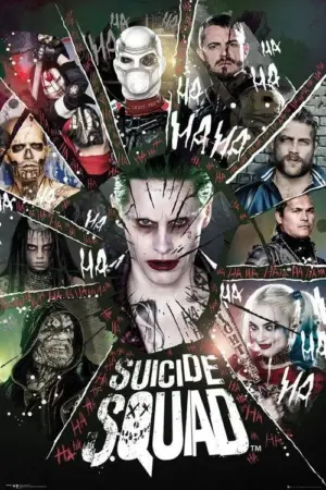 โปสเตอร์หนัง Suicide squad กำกับโดย เดวิด เอเยอร์