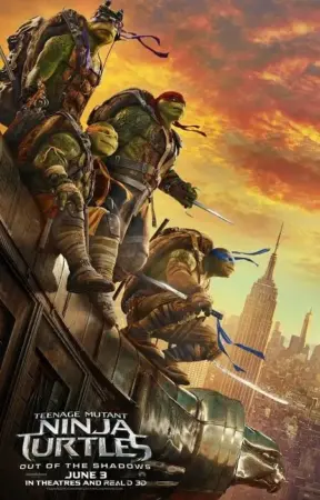 โปสเตอร์หนัง Teenage Mutant Ninja Turtles 2 : Out of the Shadows กำกับโดย เดฟ กรีน