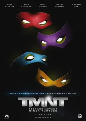 โปสเตอร์หนัง Teenage Mutant Ninja Turtles กำกับโดย โจนาธาน ลีเบสแมน