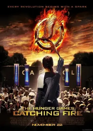 โปสเตอร์หนัง The Hunger Games: Catching Fire กำกับโดย ฟรานซิส ลอว์เรนซ์ 