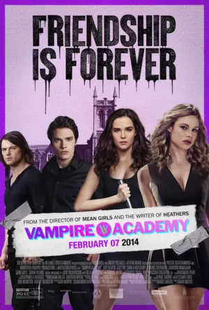 โปสเตอร์หนัง Vampire Academy: Blood Sisters กำกับโดย มาร์ก วอเตอร์ส 