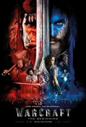 โปสเตอร์หนัง Warcraft : The Beginning กำกับโดย ดันแคน โจนส์ 