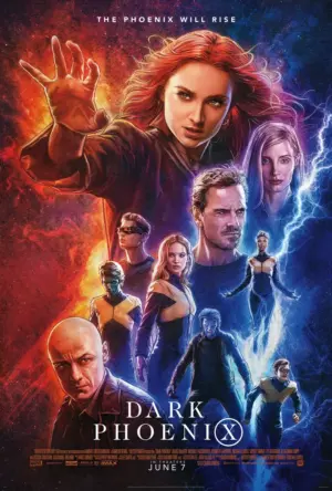 โปสเตอร์หนัง X-Men: Dark Phoenix กำกับโดย ไซมอน คินเบิร์ก