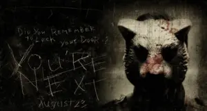 โปสเตอร์หนัง You’re Next กำกับโดย อดัม วิงการ์ด