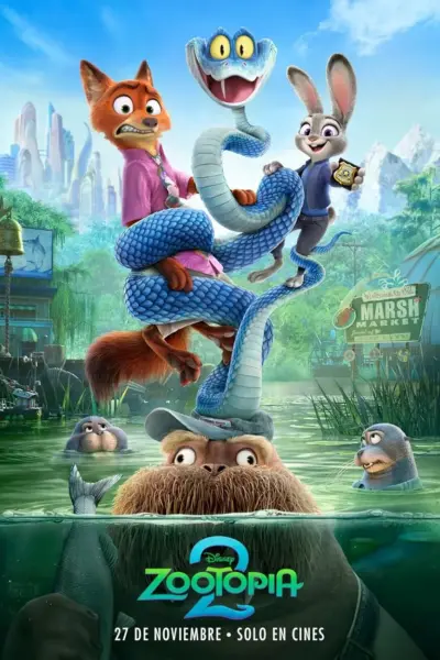 โปสเตอร์หนัง Zootopia 2:นครสัตว์มหาสนุก 2